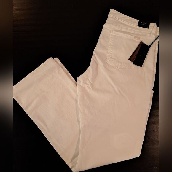 7 For All Mankind Jen 7 slim bootcut jeans, white, women's plus size 18 NWT New! - Picture 7 of 10